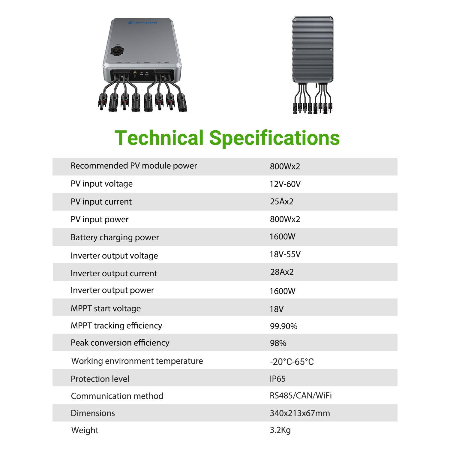 Smart Solar Hub GA-H1600